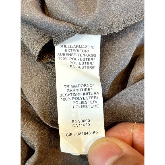 Kensie Women Front Button Romper Jumpsuit Tie Waist #B81848160 Black Size Small - Picture 6 of 7